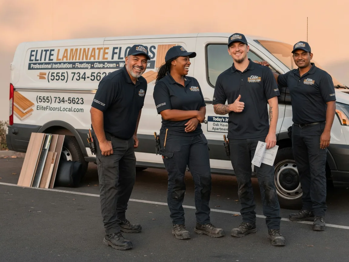 Laminate flooring installation company in Dania, FL